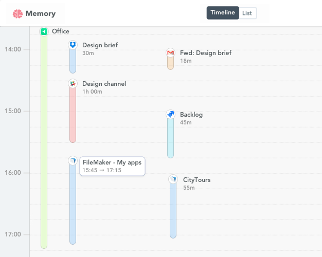 FileMaker time tracking