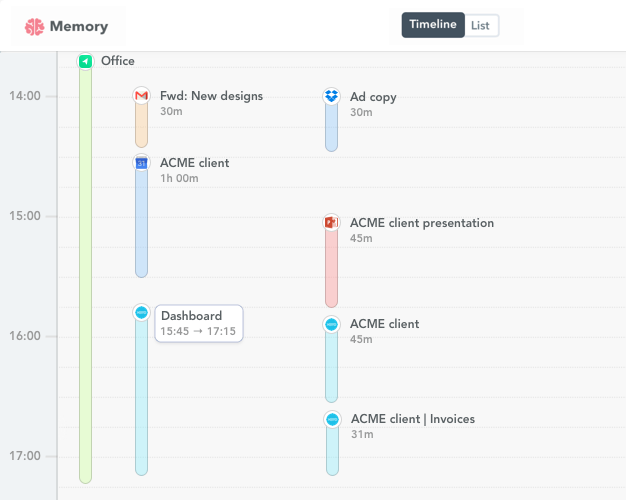 Xero time tracking