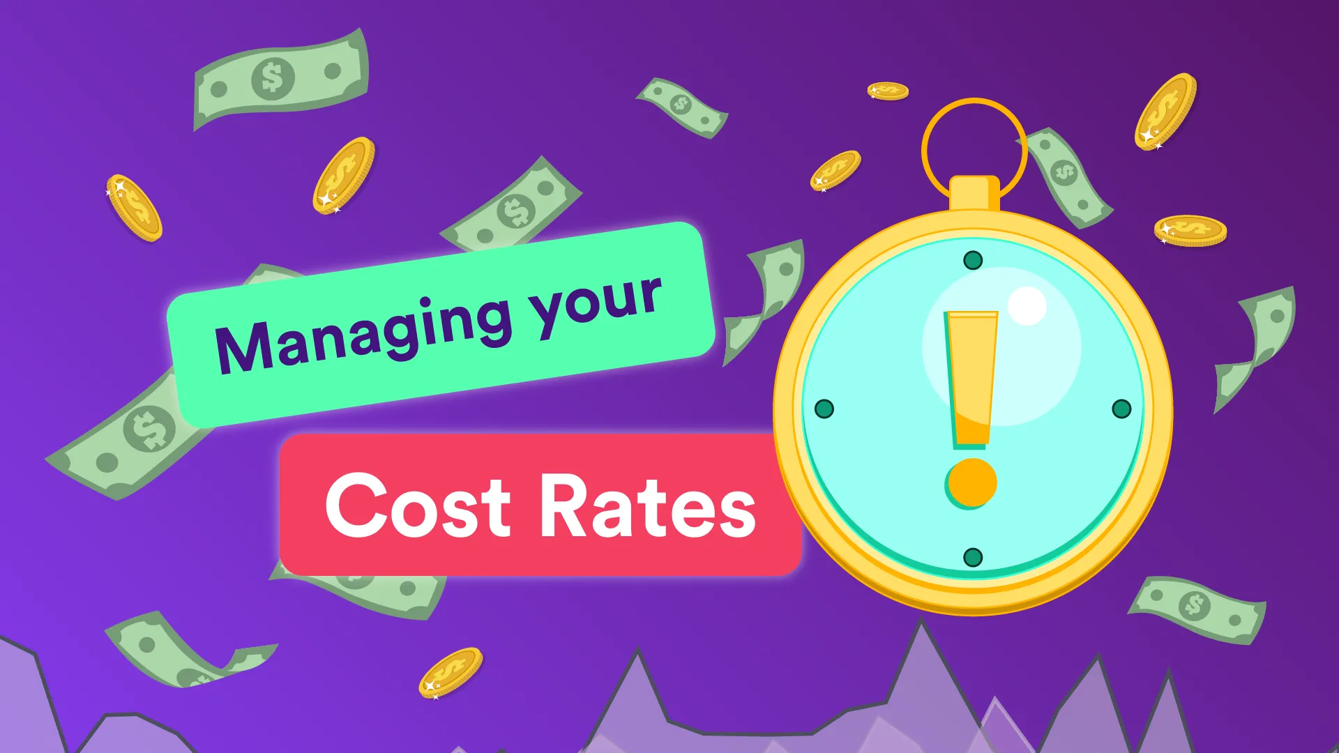 Managing cost rates with Timely