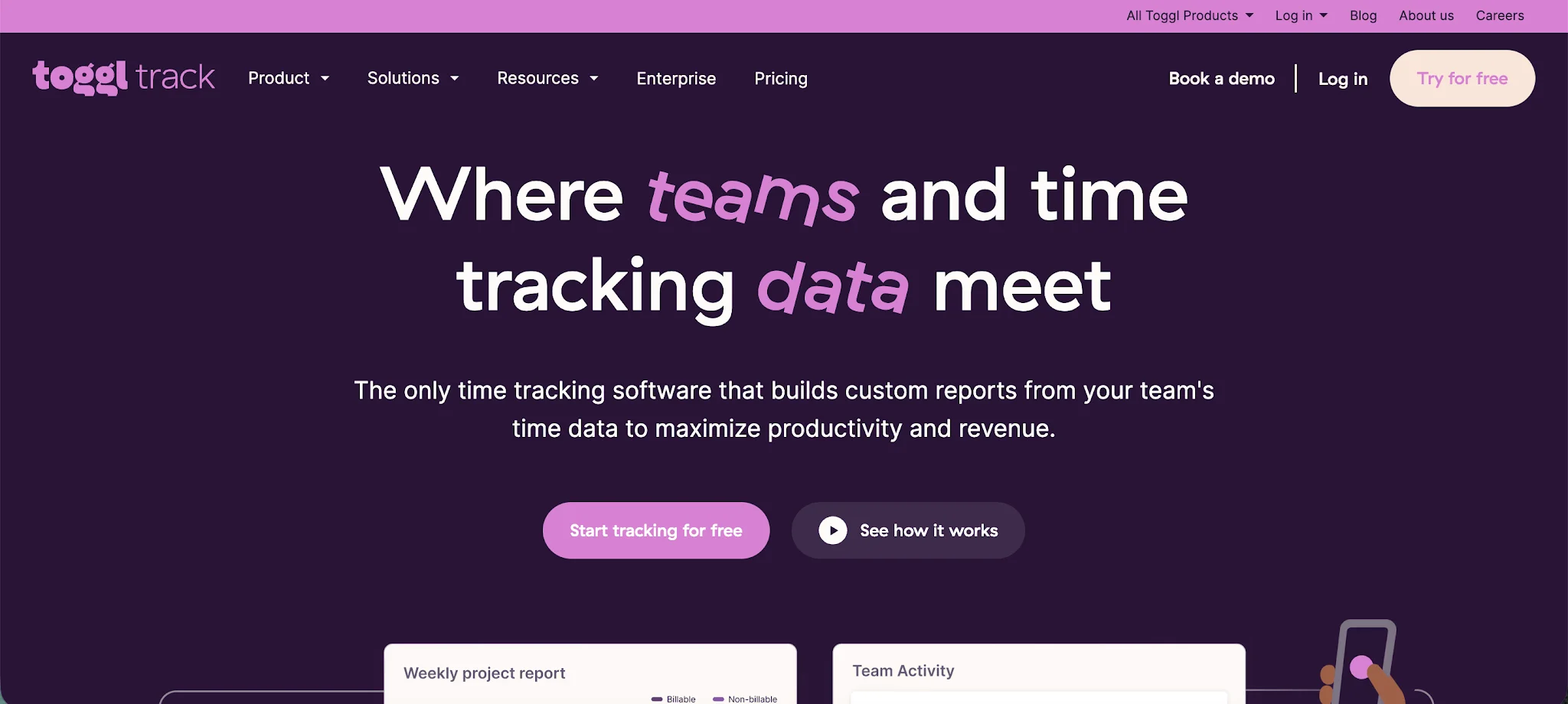 My Hours time tracking interface
