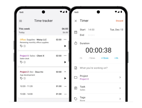 Clockify project and budget management tools