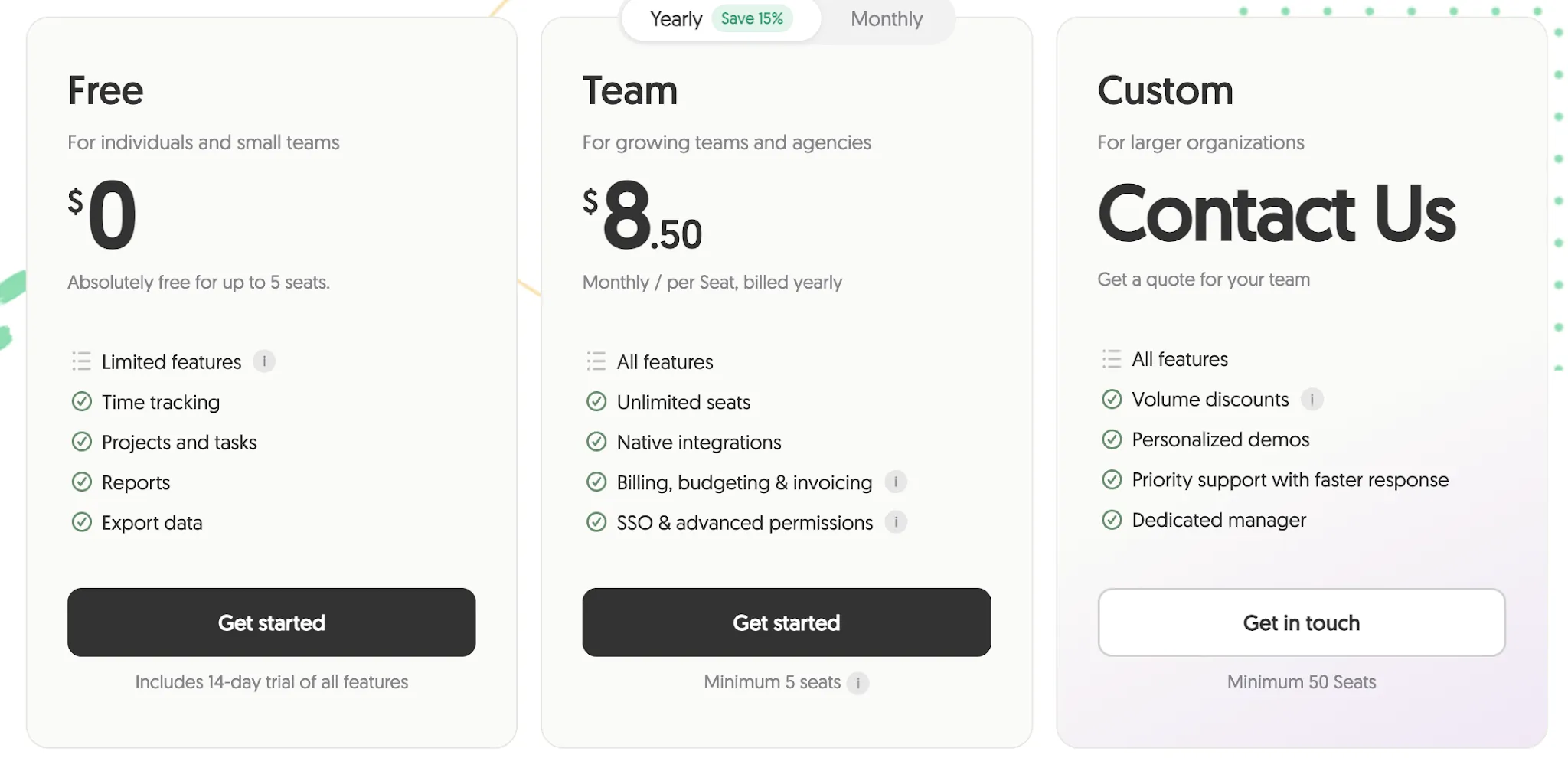everhour pricing