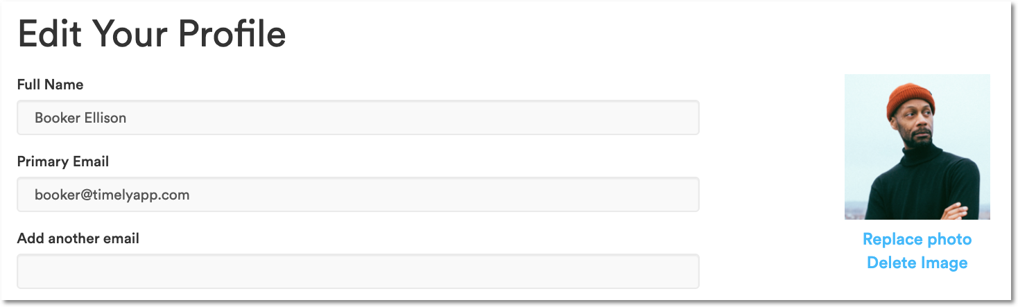 Email address management