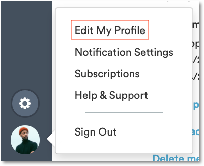 Profile editing overview