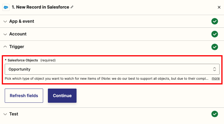 Salesforce trigger setup