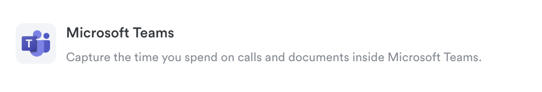Microsoft Teams in Timely settings