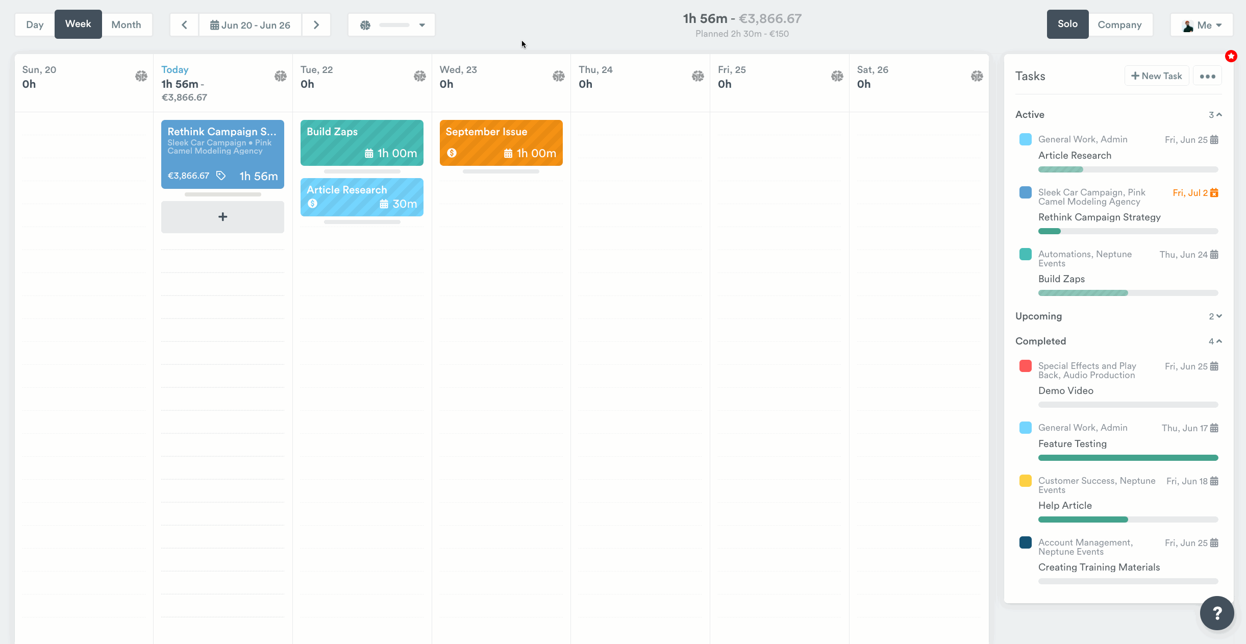 Mark task as complete