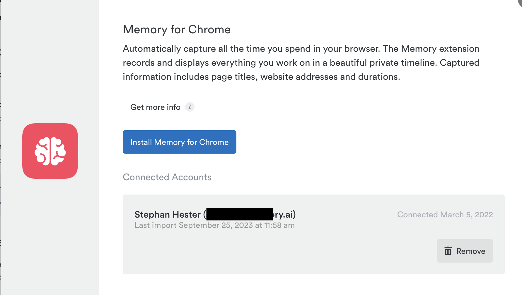 Memory in ecosystem settings