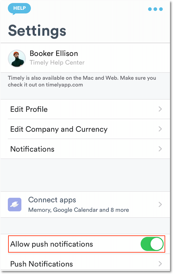 Push notifications on iOS