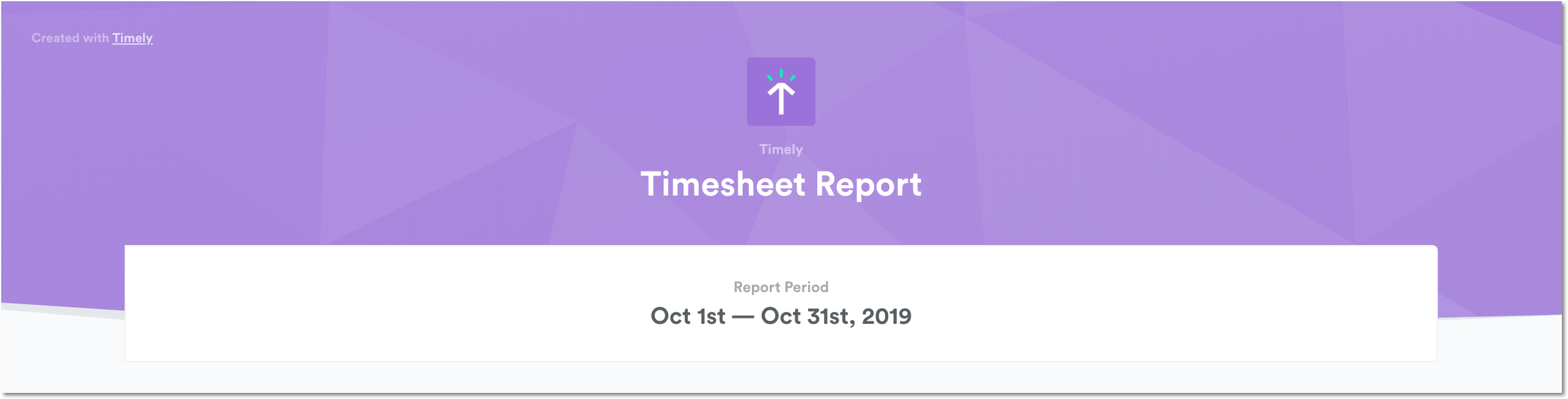 Branded report preview