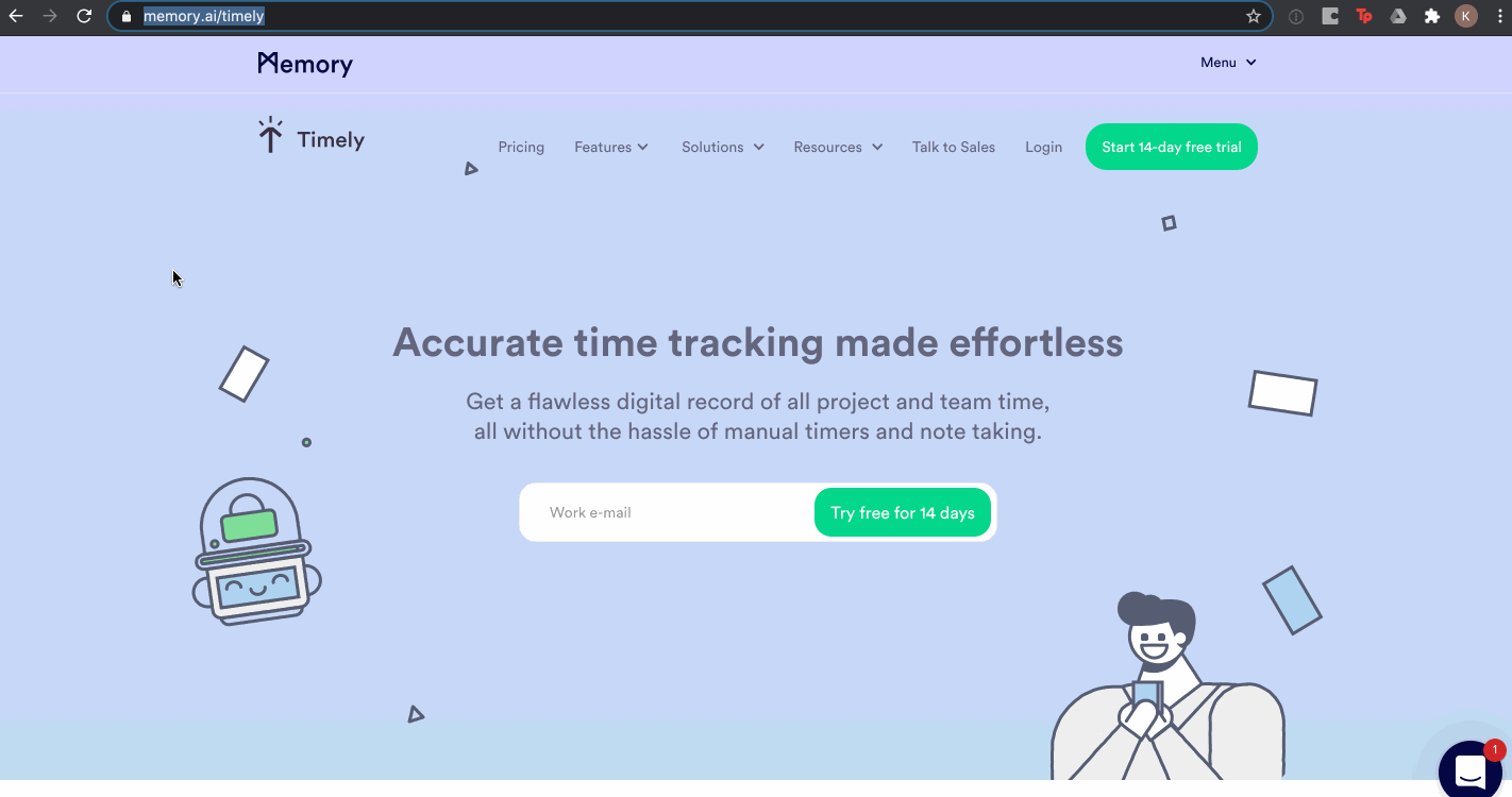 Access report via URL