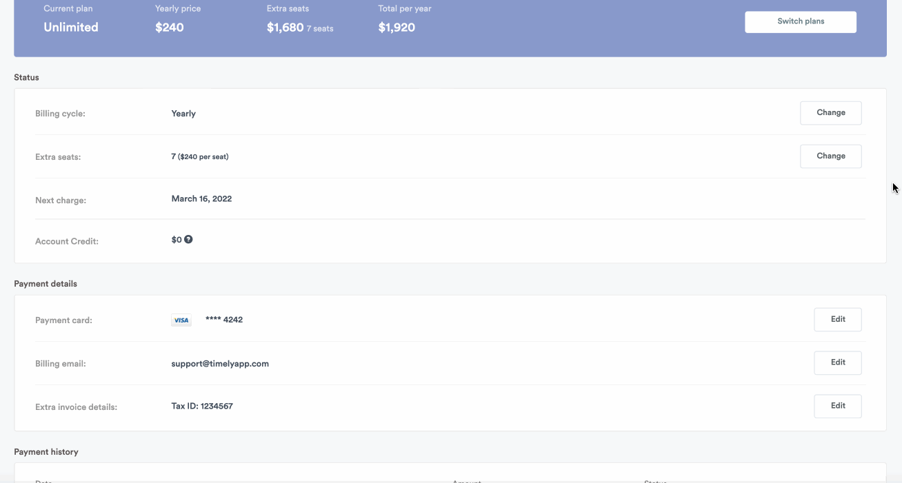 Subscriptions overview