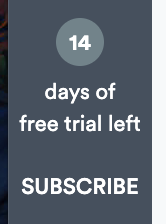Trial days remaining