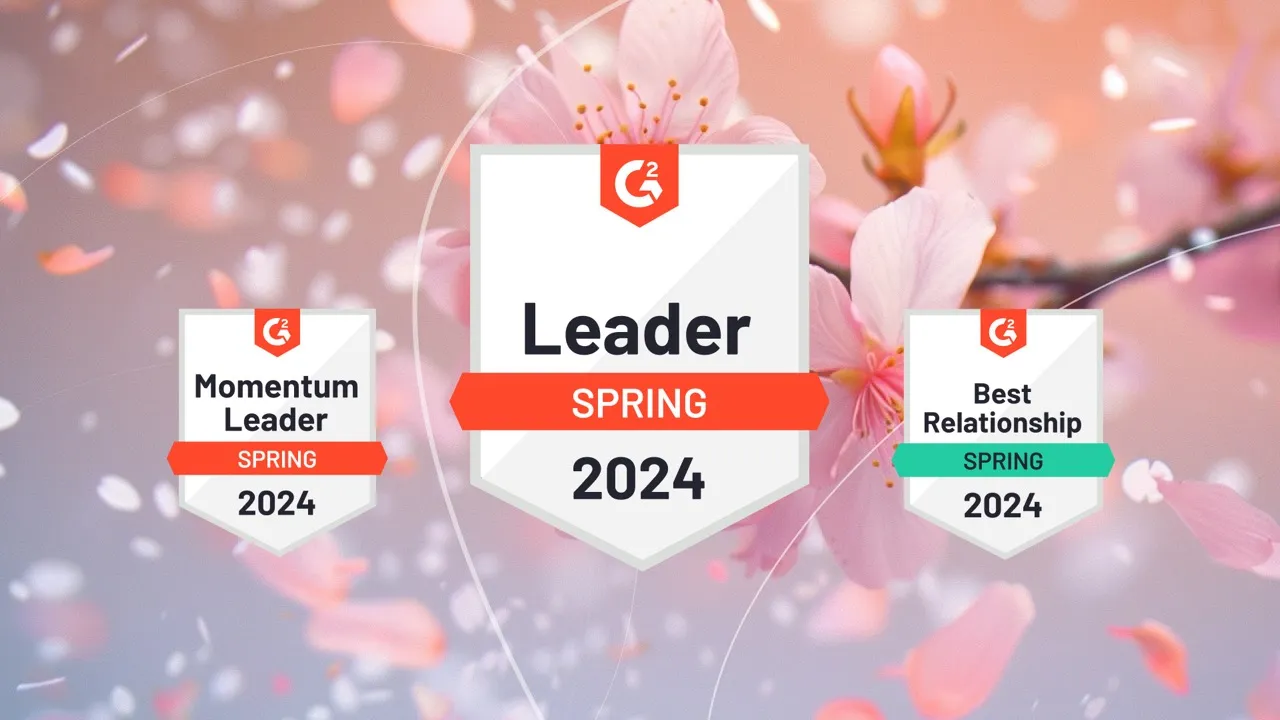 Party time! Our epic G2 badge haul thanks to you, our amazing time trackers