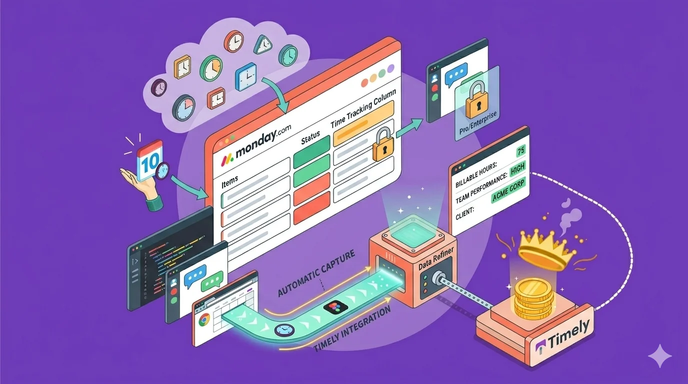 Monday.com time tracking — how-to guide, pros, cons and more